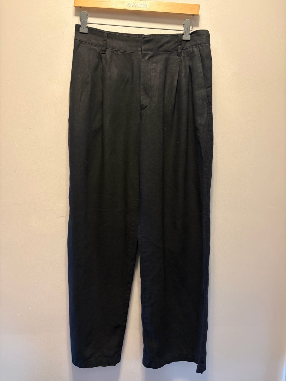 Gap Easy Trouser Wide Leg Black Pants Size 10